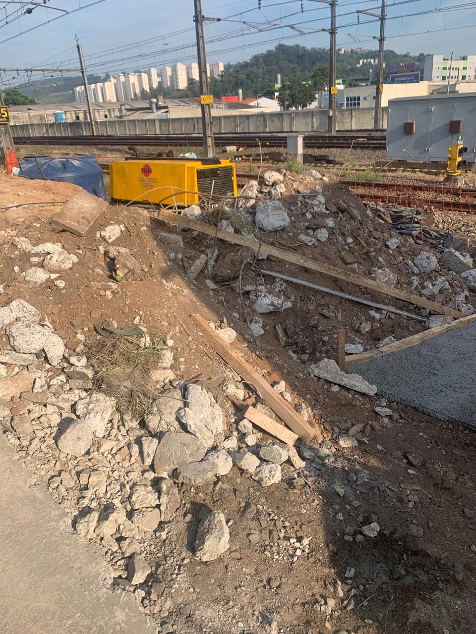 Obra executada pela Marco Zero